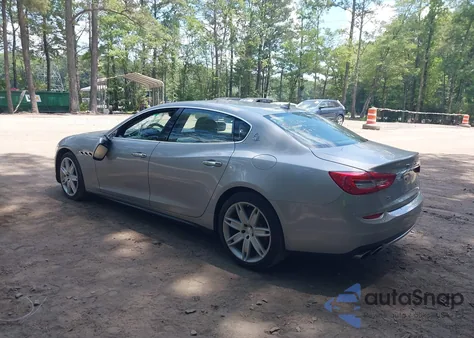 2014 Maserati Quattroporte S Q4 z USA, uszkodzony, nr VIN ZAM56RRA9E1106514